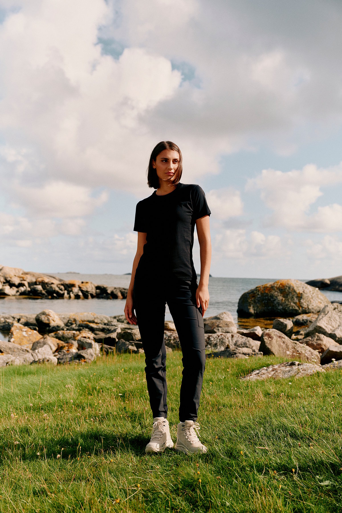 Twentyfour Venture Ullmix T-skjorte D Sort