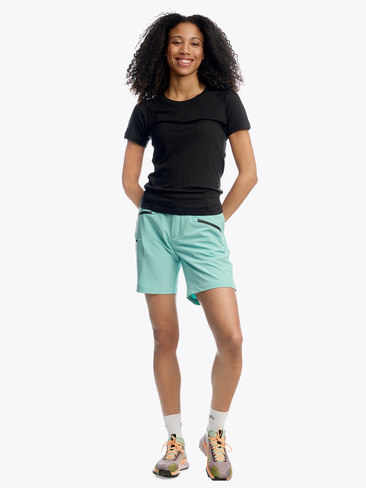 Twentyfour Venture Ullmix T-skjorte D Sort