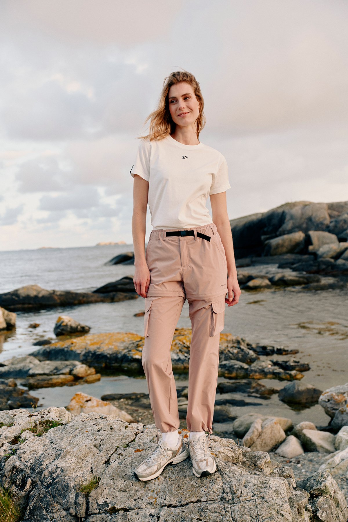 Twentyfour & T-skjorte D Hvit