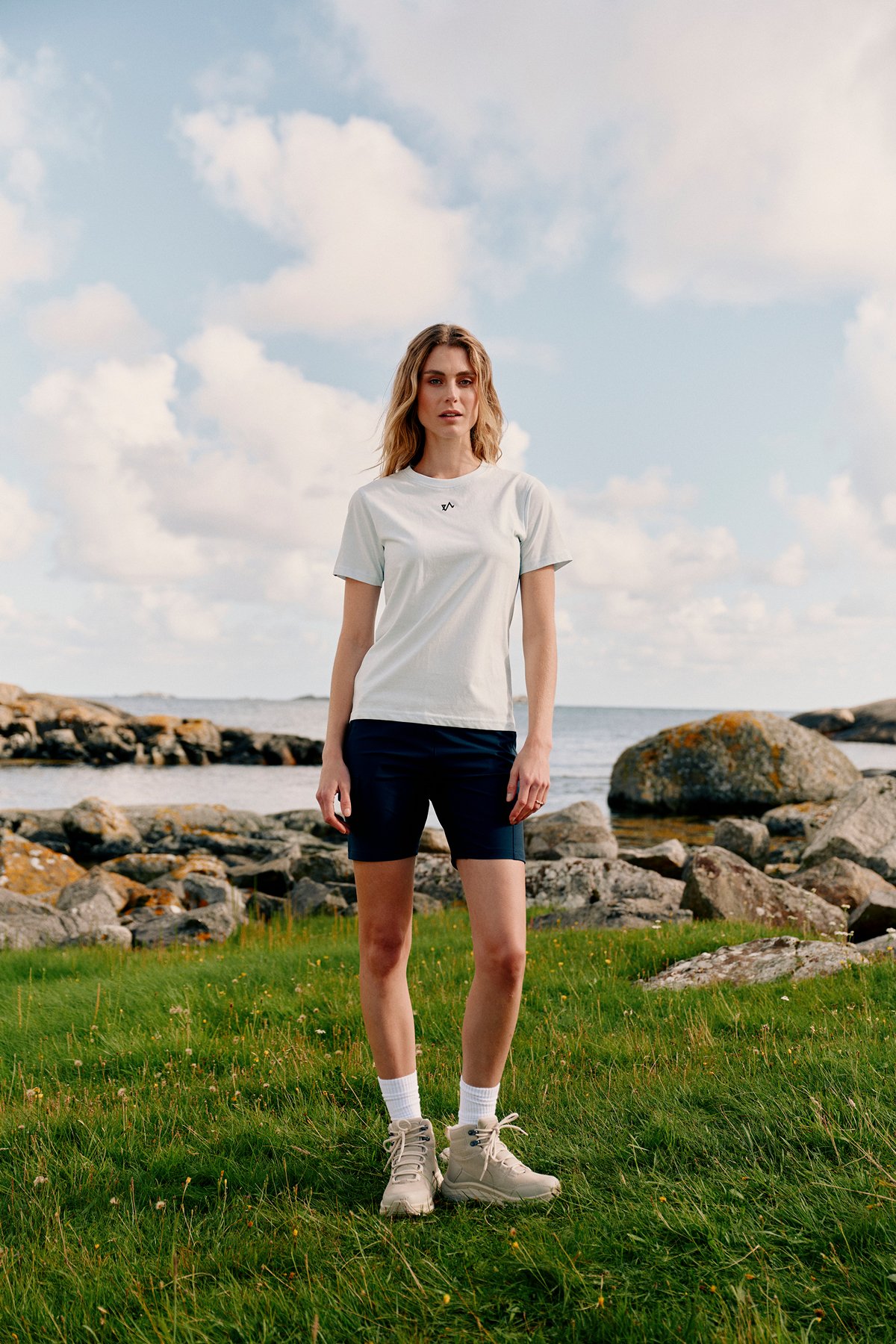 Twentyfour & T-skjorte D Hvit