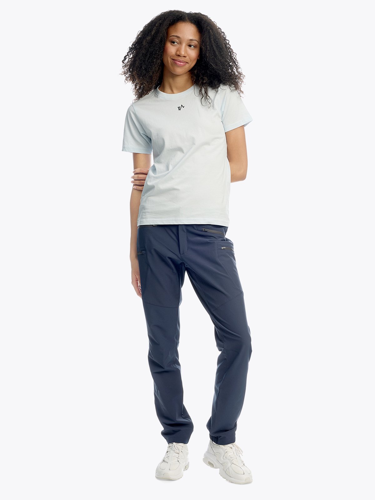 Twentyfour & T-skjorte D Isblå