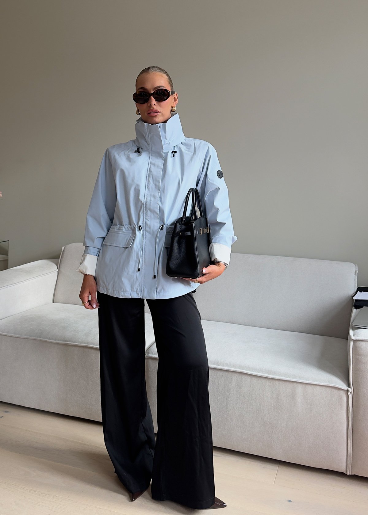 Twentyfour Mode Kaja Skalljakke D Frostblå