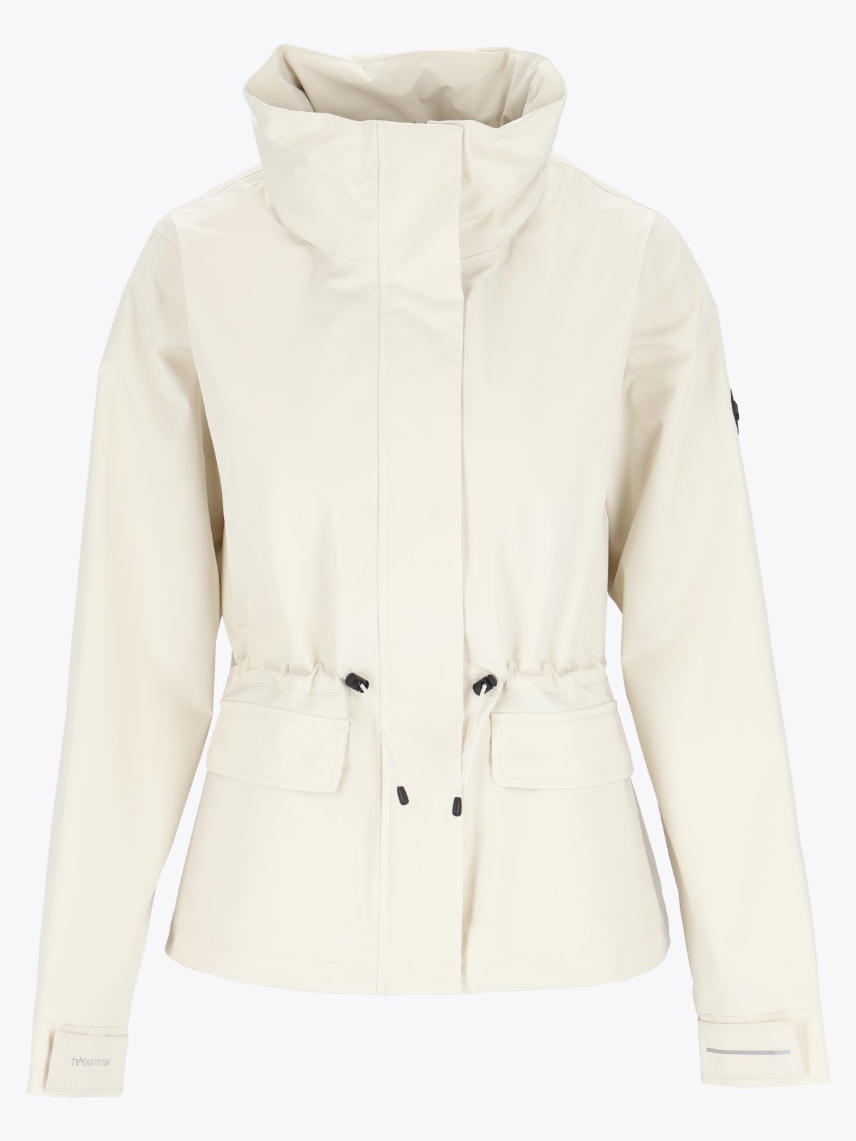 Twentyfour Mode Kaja Skalljakke D Gråhvit