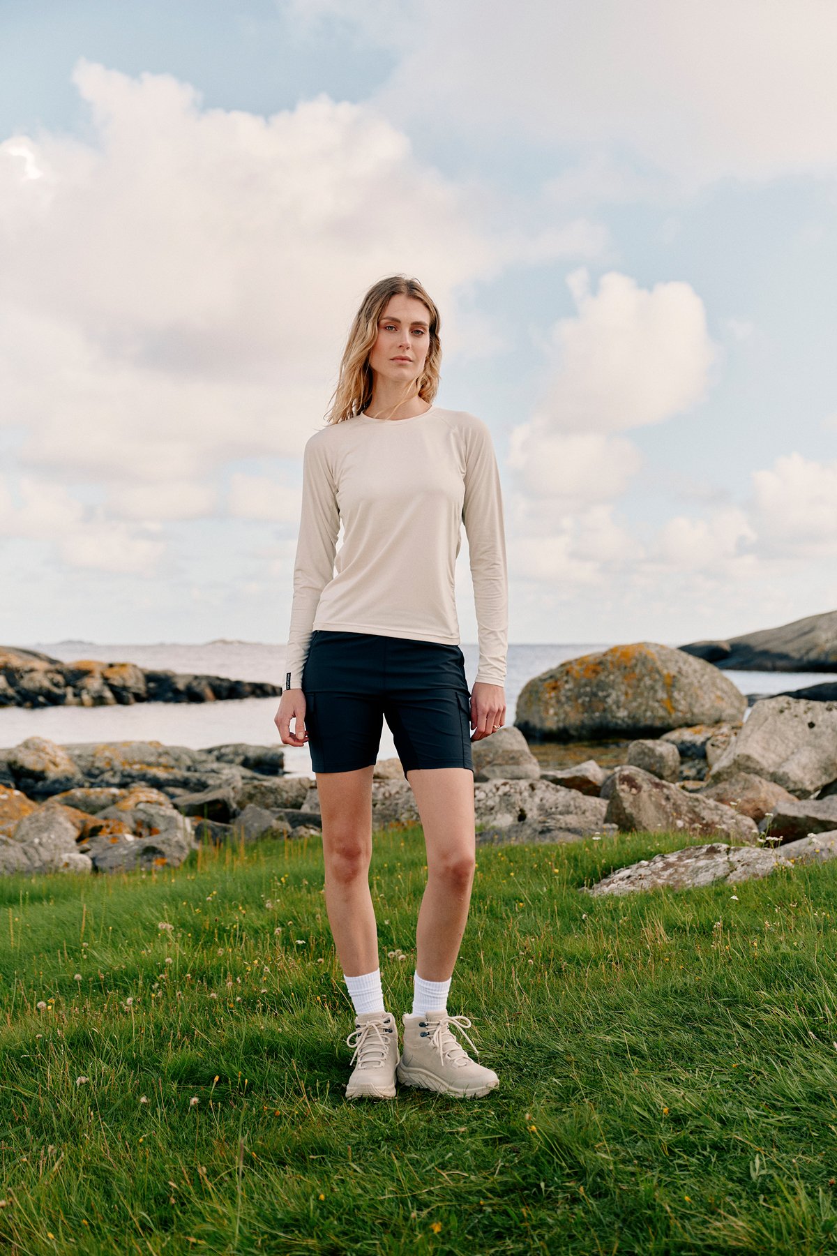 Twentyfour Venture Longsleeve D Gråhvit