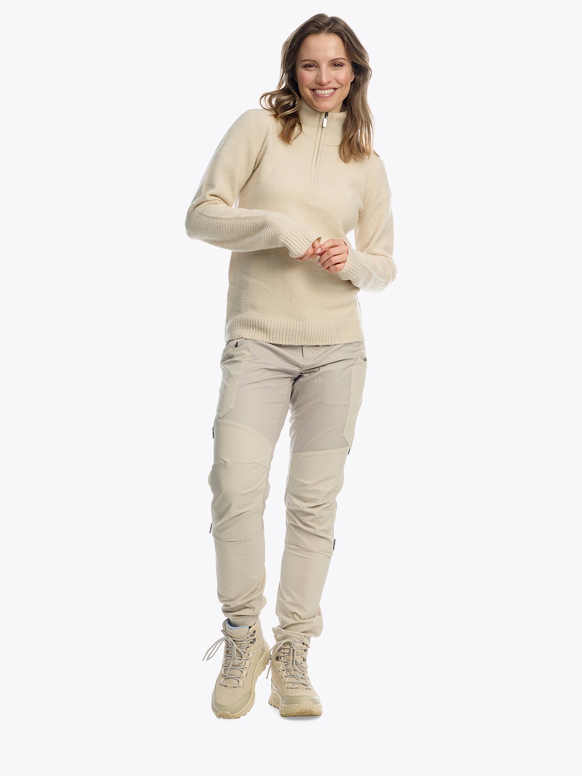 Twentyfour Venture Light Strikk D Gråhvit