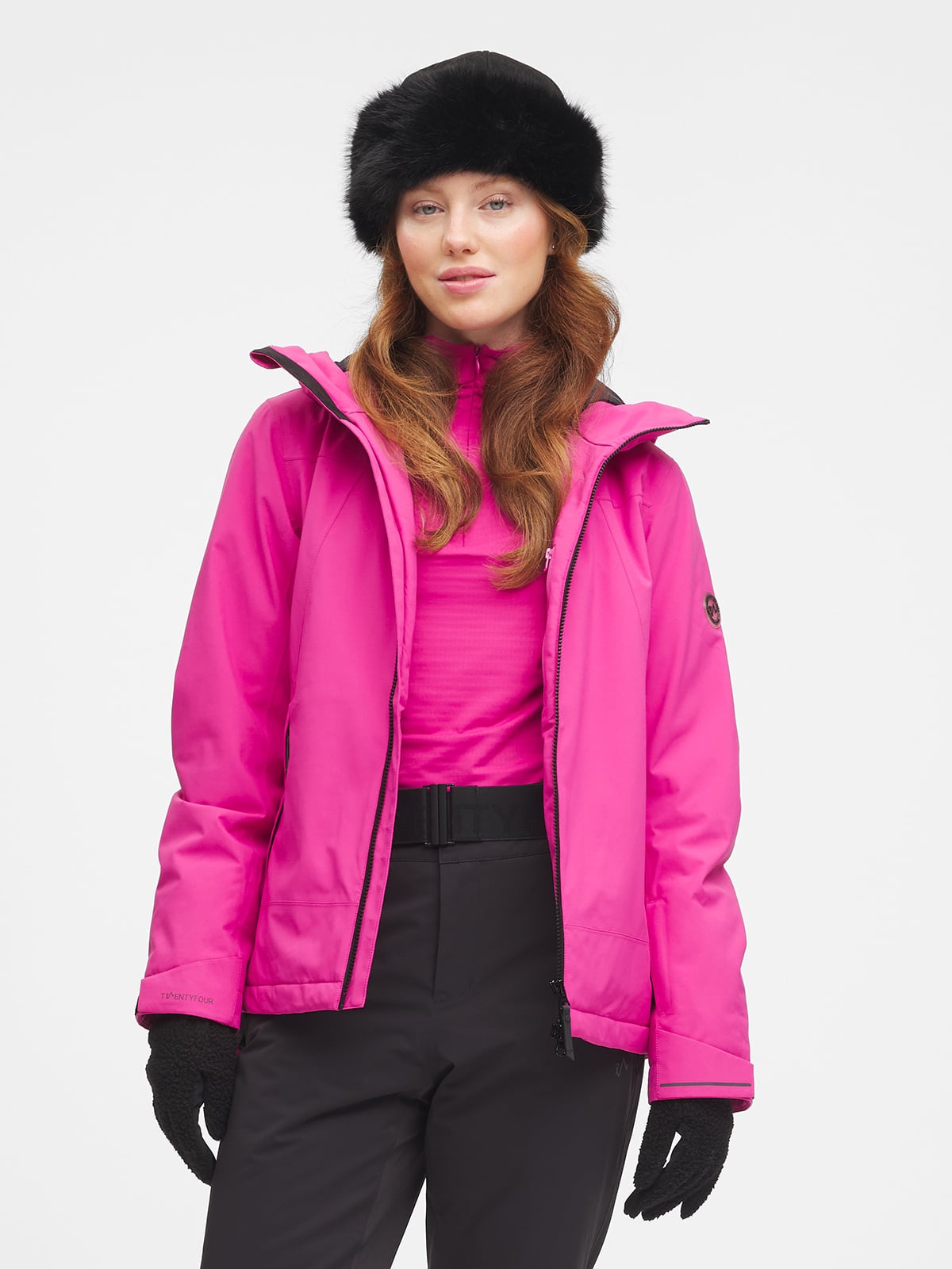 Twentyfour Aurora Warm Jakke D Fuksia