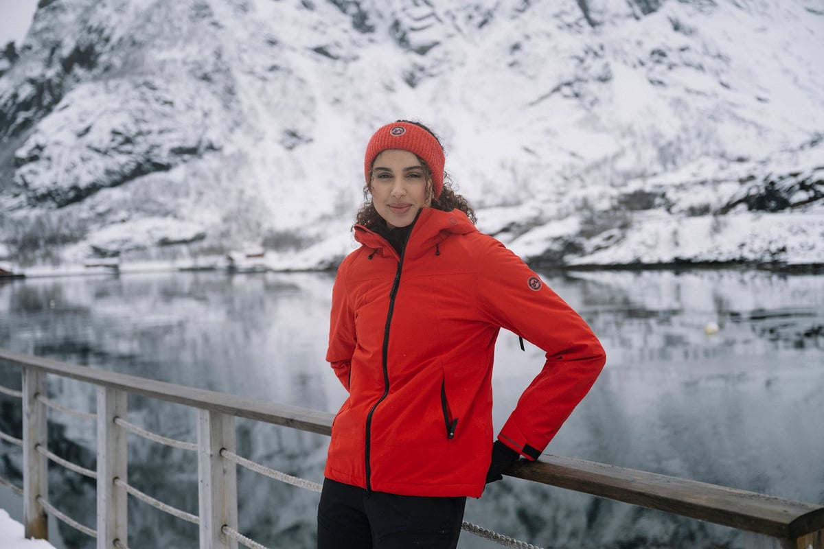 Twentyfour Aurora Warm Jakke D Rød