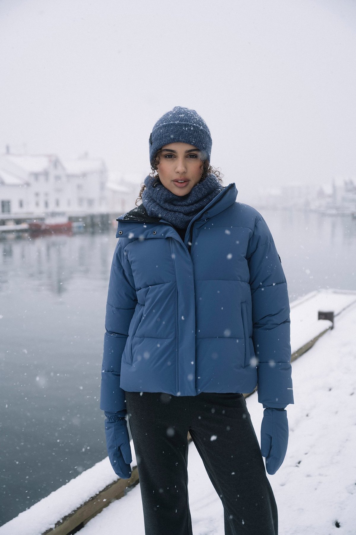 Twentyfour Mode Mia Puffer D Indigo