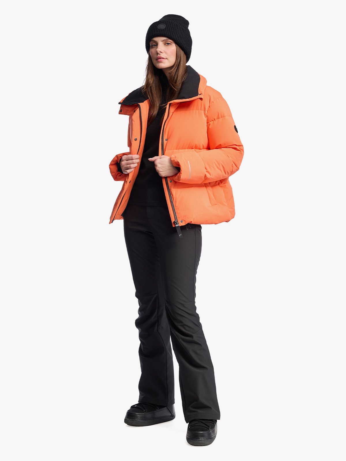 Twentyfour Mode Mia Puffer D Neonrød