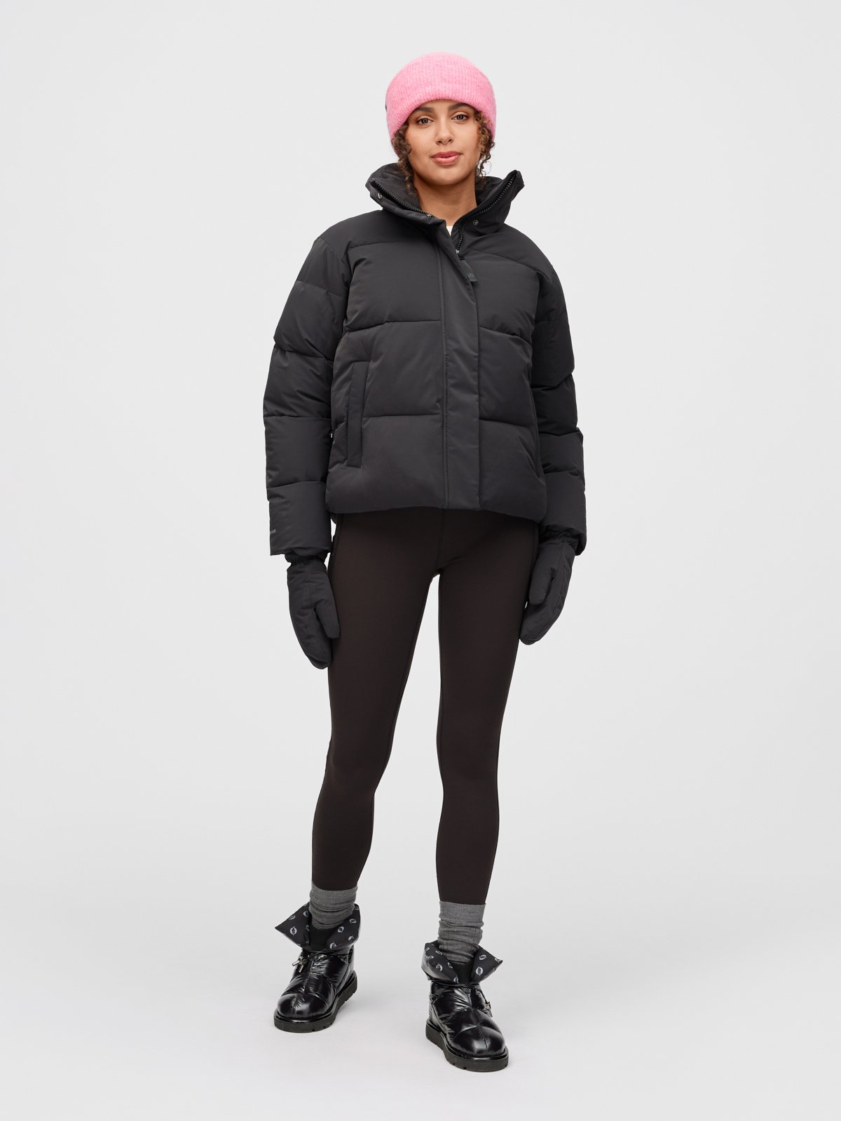 Twentyfour Mode Mia Puffer D Sort