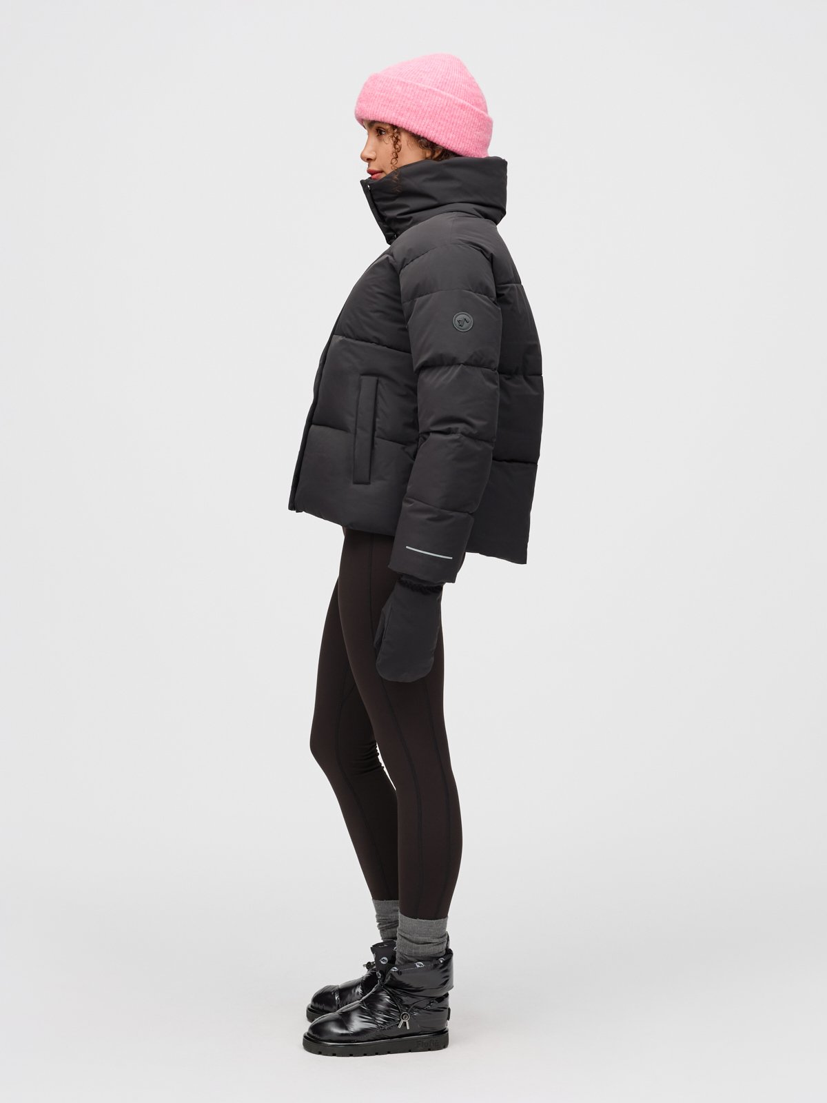 Twentyfour Mode Mia Puffer D Sort