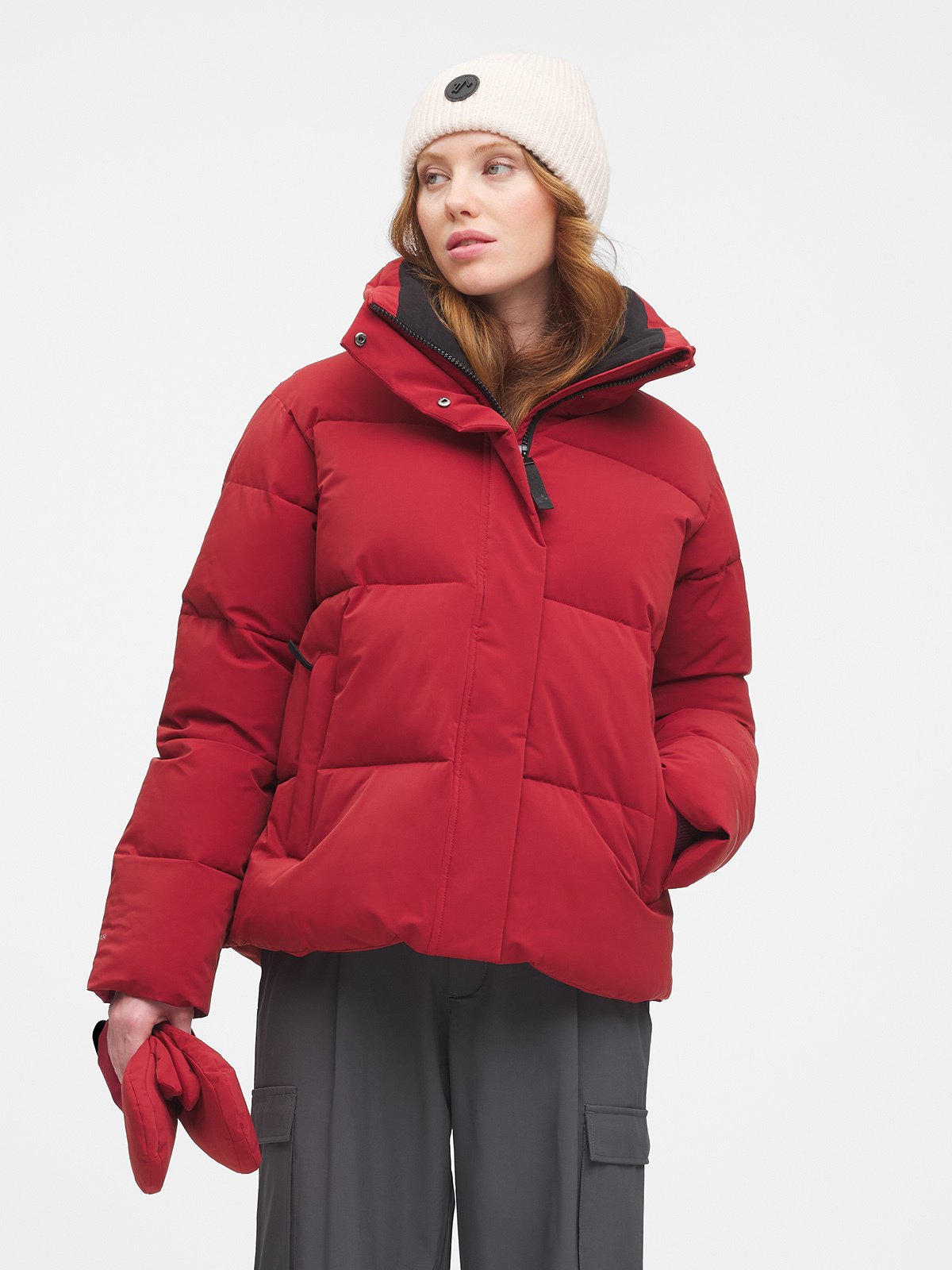 Twentyfour Mode Mia Puffer D Tranebær