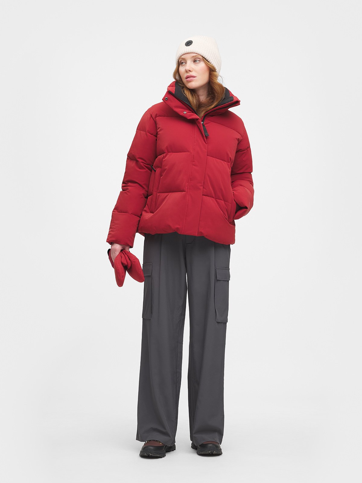Twentyfour Mode Mia Puffer D Tranebær