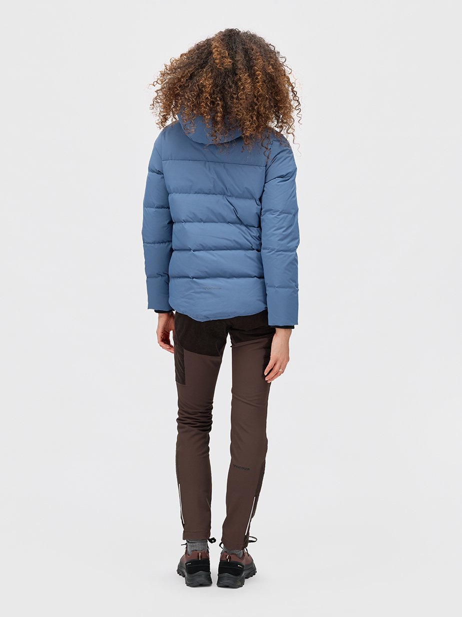 Twentyfour Aurora Dunjakke D Gråblå