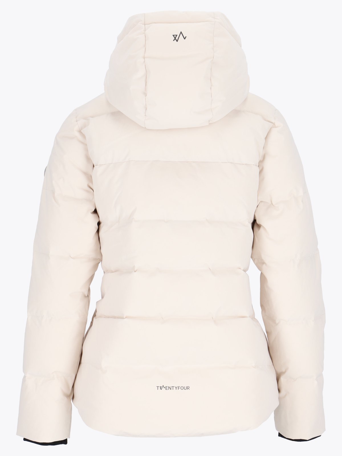 Twentyfour Aurora Dunjakke D Gråhvit