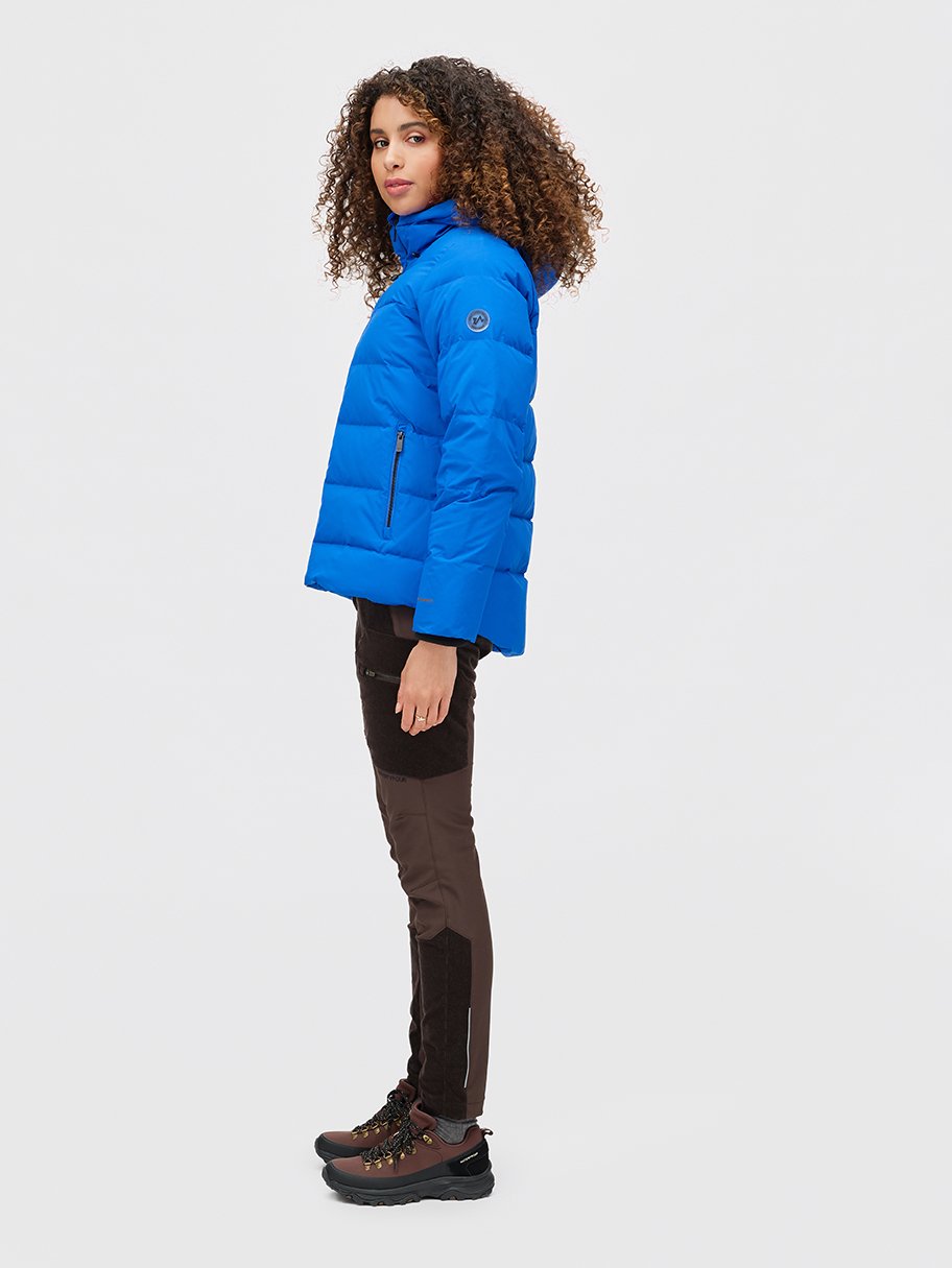 Twentyfour Aurora Dunjakke D Knallblå