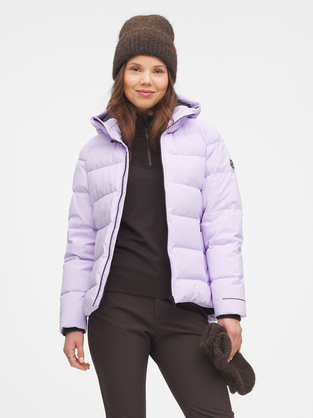 Twentyfour Aurora Dunjakke D Lavendel