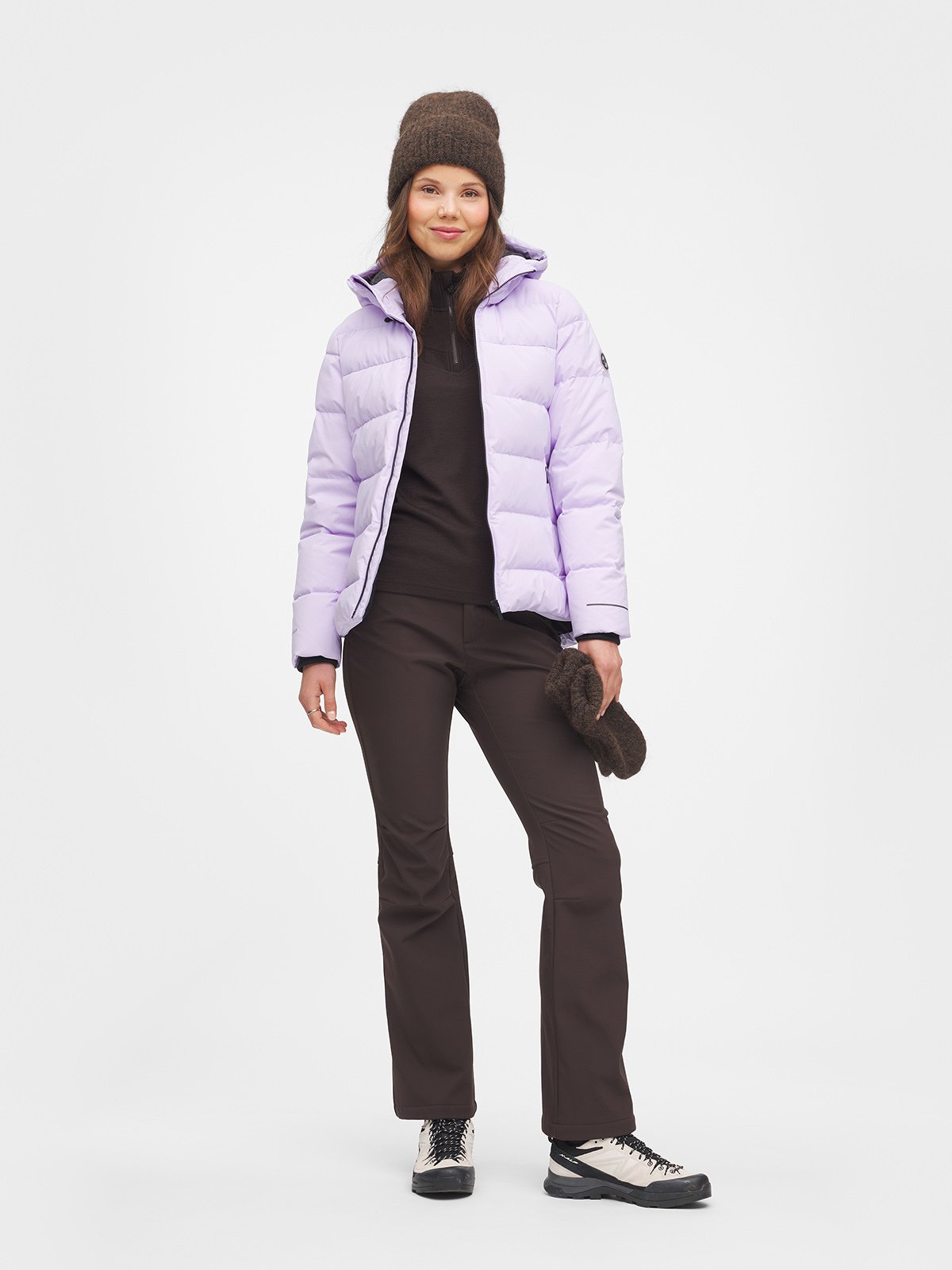 Twentyfour Aurora Dunjakke D Lavendel