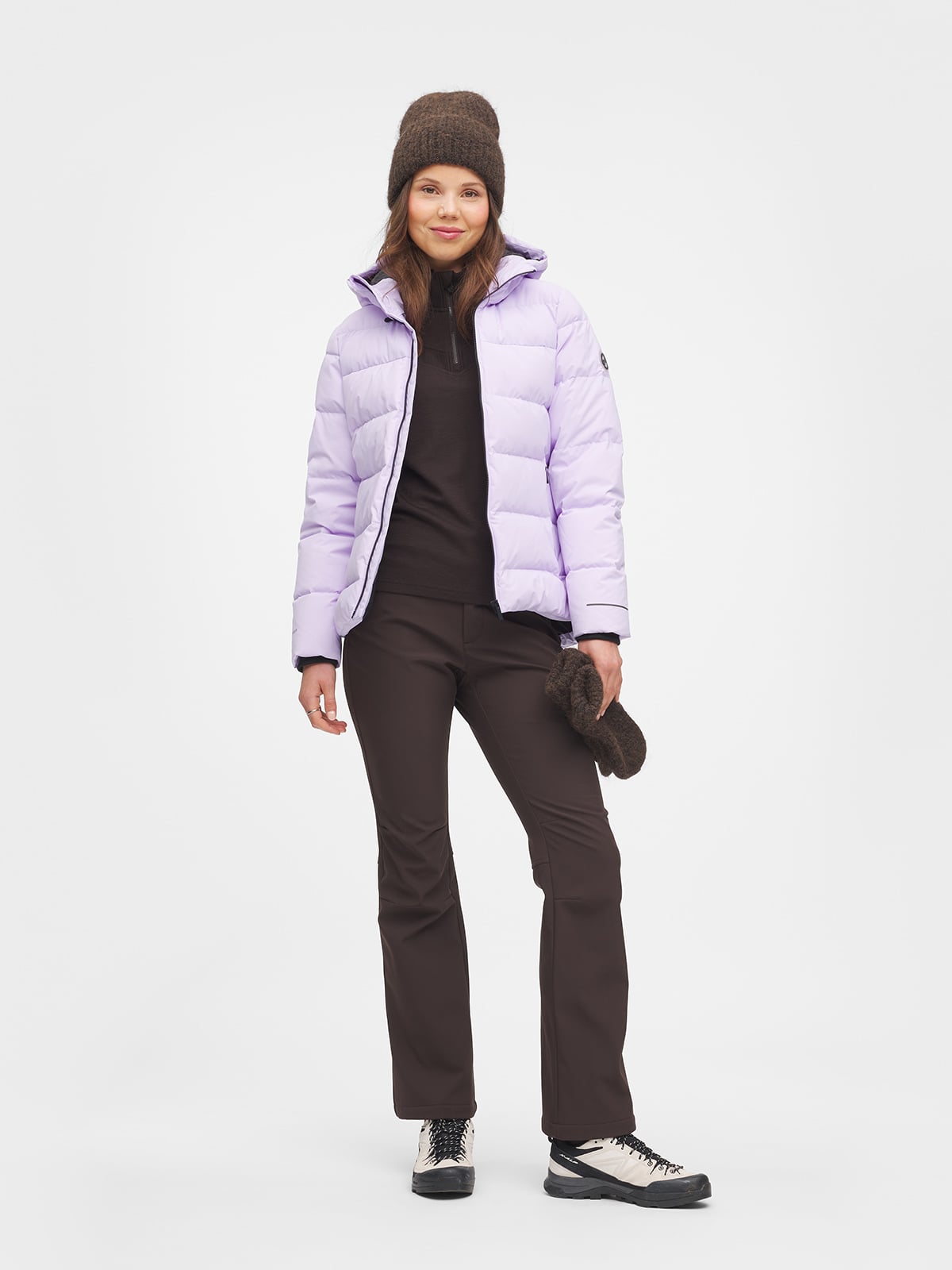Twentyfour Aurora Dunjakke D Lavendel