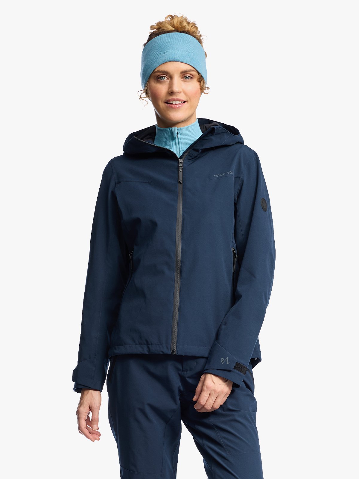 Twentyfour Aurora 2L Skalljakke D Marine