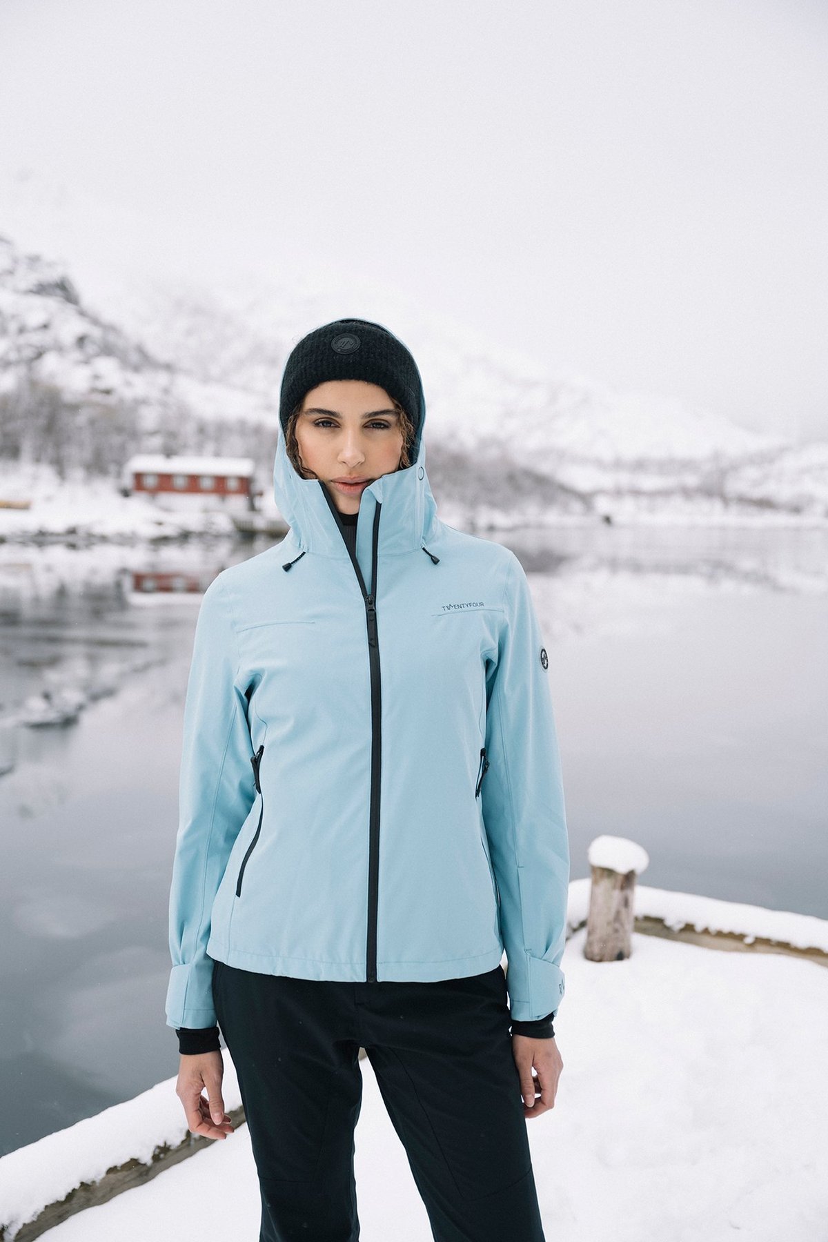 Twentyfour Aurora 2L Skalljakke D Retro Blå