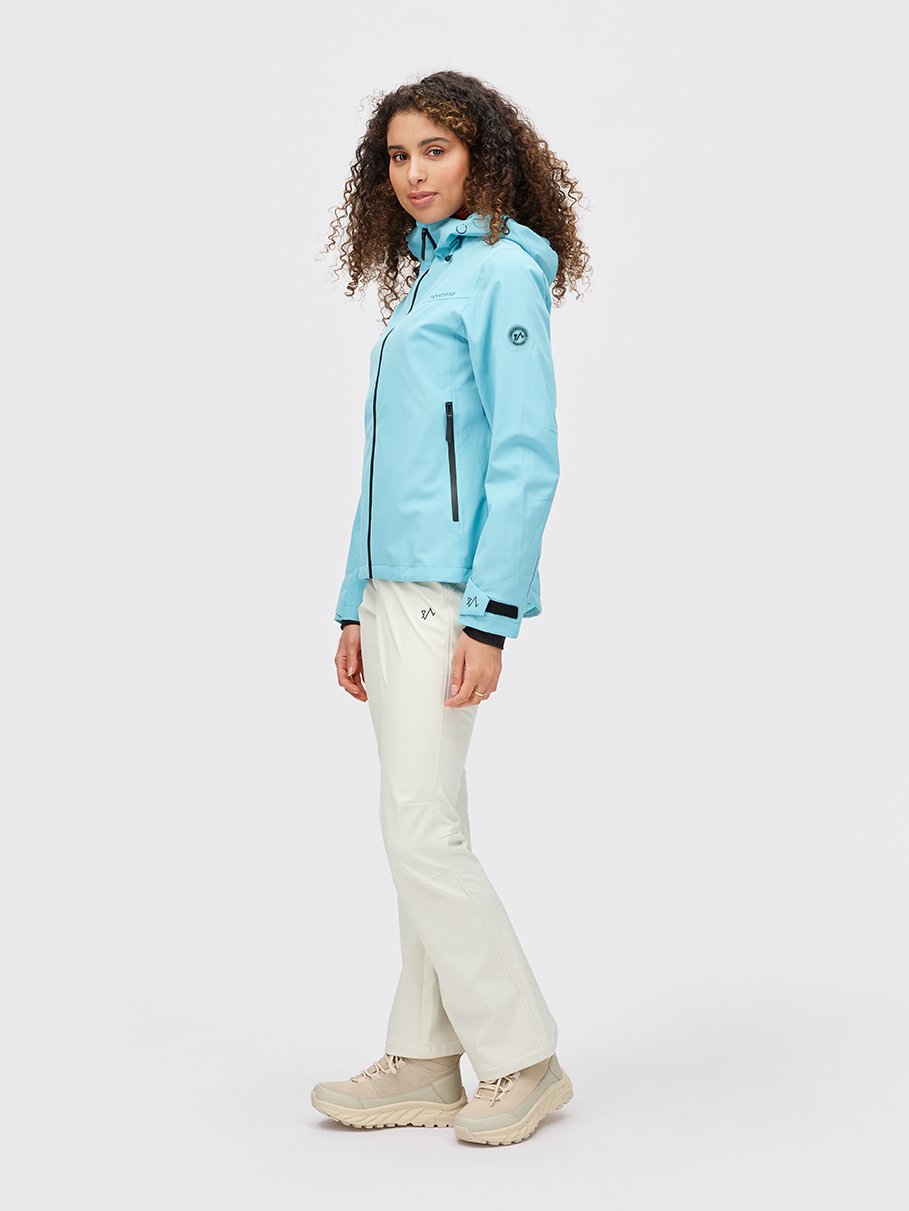 Twentyfour Aurora 2L Skalljakke D Retro Blå