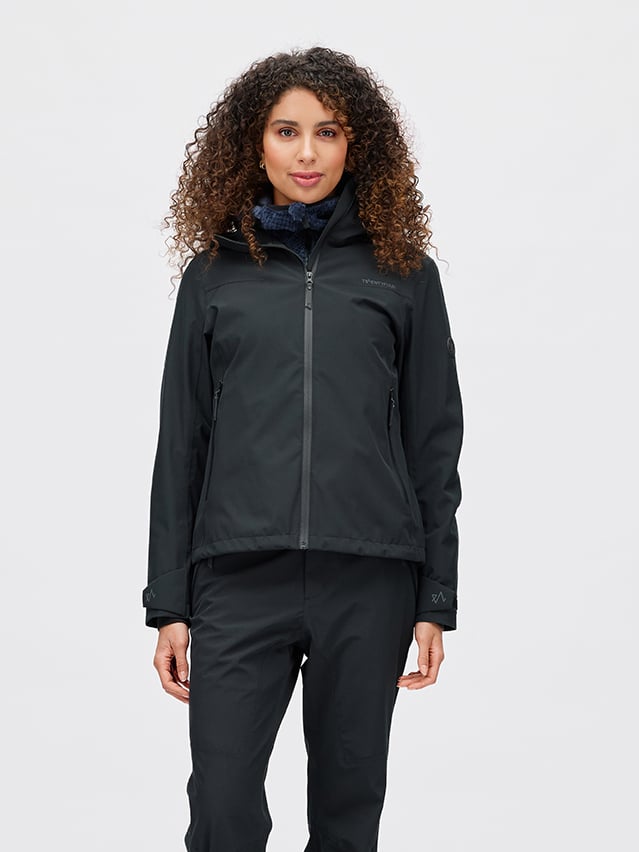 Twentyfour Aurora 2L Skalljakke D Sort