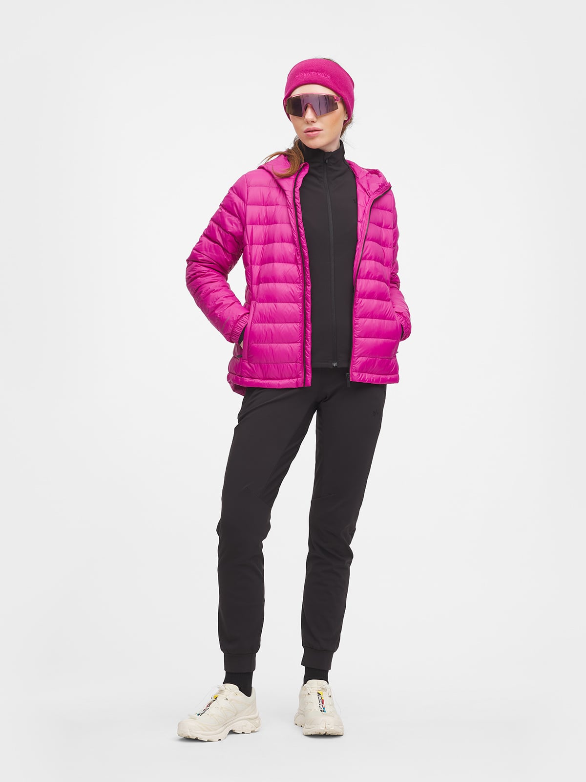Twentyfour Aurora Lett Dunjakke D Fuksia