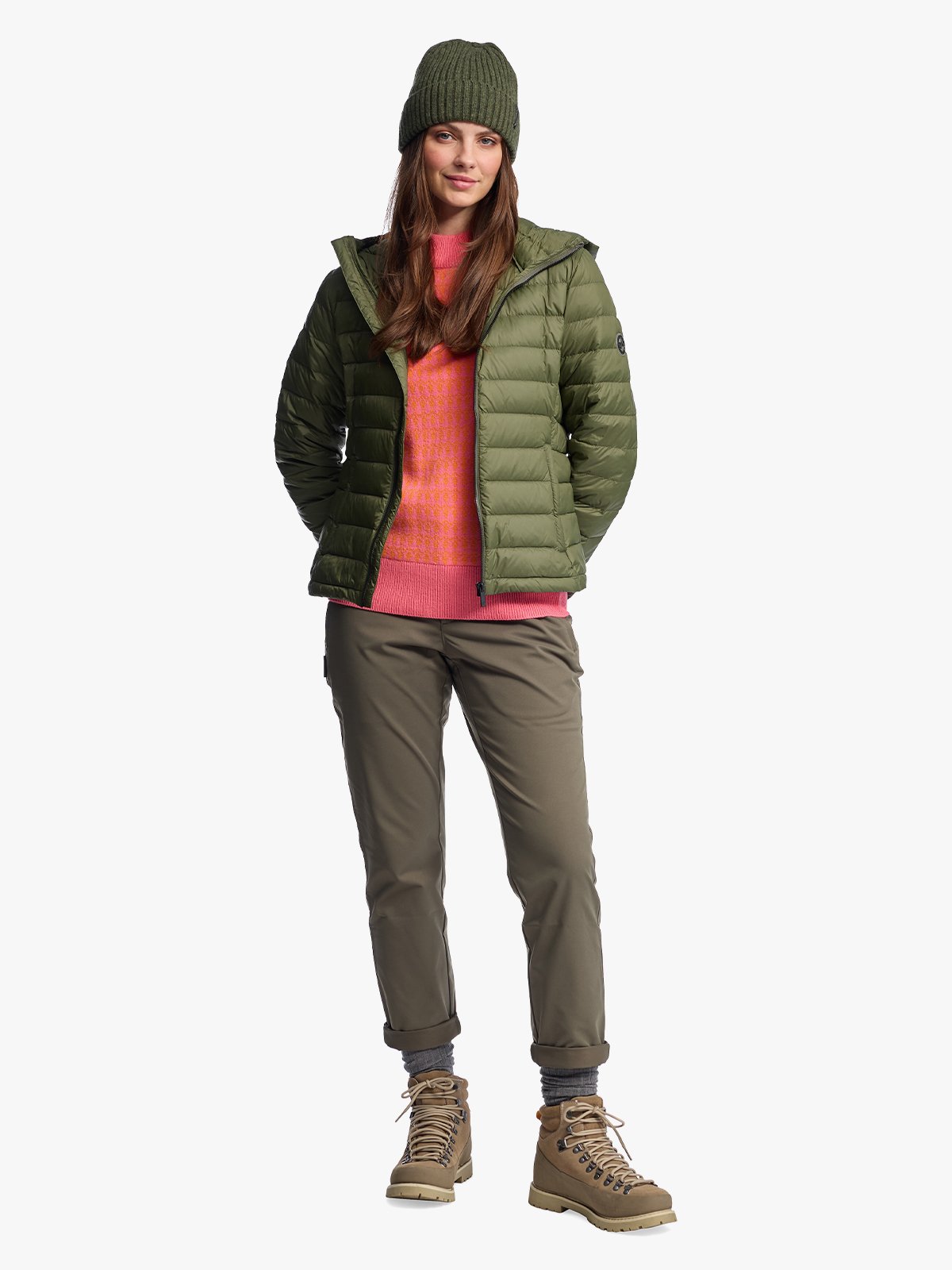 Twentyfour Aurora Lett Dunjakke D Furu