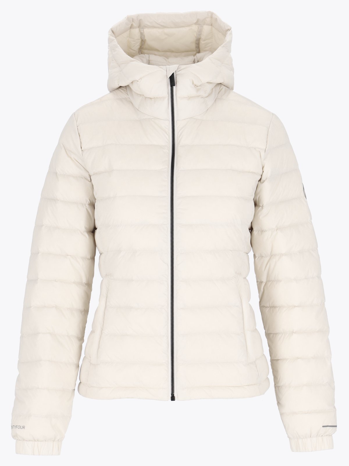 Twentyfour Aurora Lett Dunjakke D Gråhvit