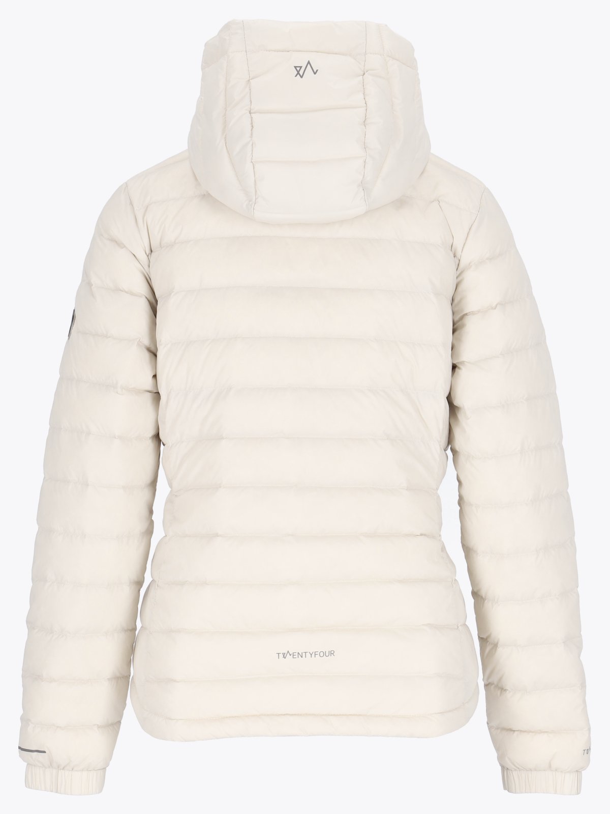 Twentyfour Aurora Lett Dunjakke D Gråhvit