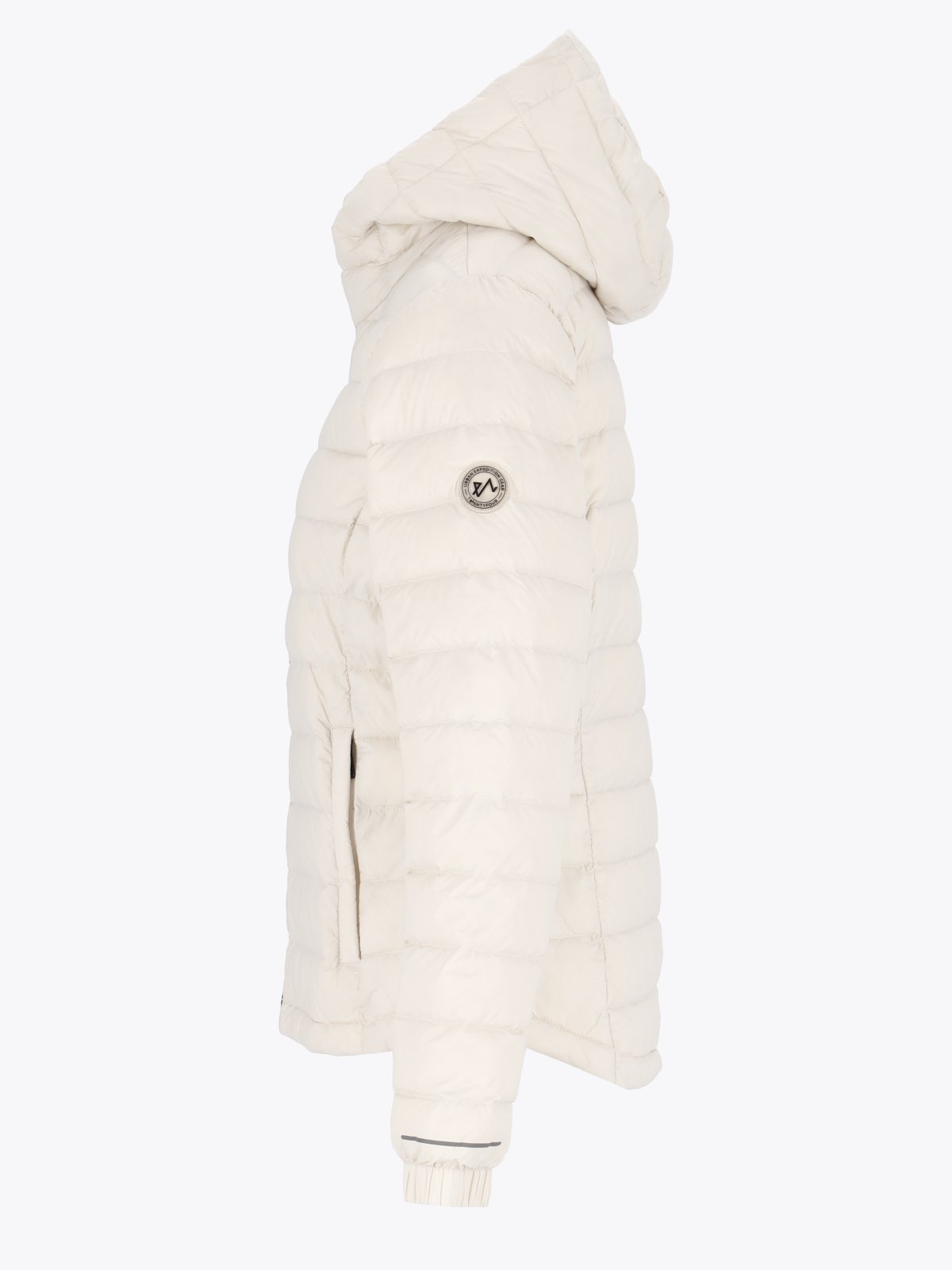 Twentyfour Aurora Lett Dunjakke D Gråhvit