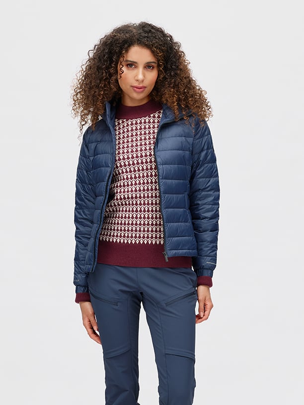 Twentyfour Aurora Lett Dunjakke D Marine