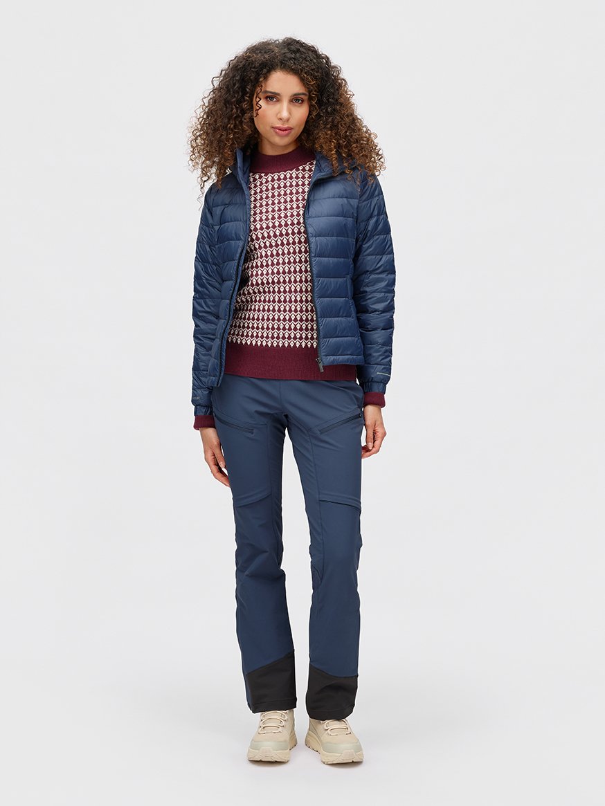 Twentyfour Aurora Lett Dunjakke D Marine