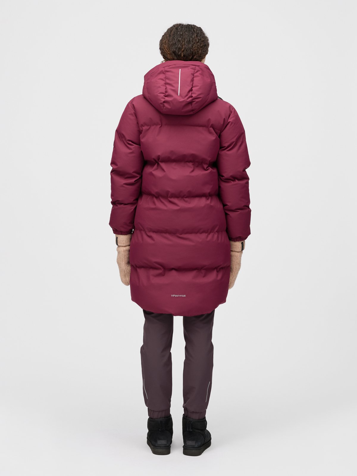 Twentyfour Mode Aria Parkas D M Burgunder