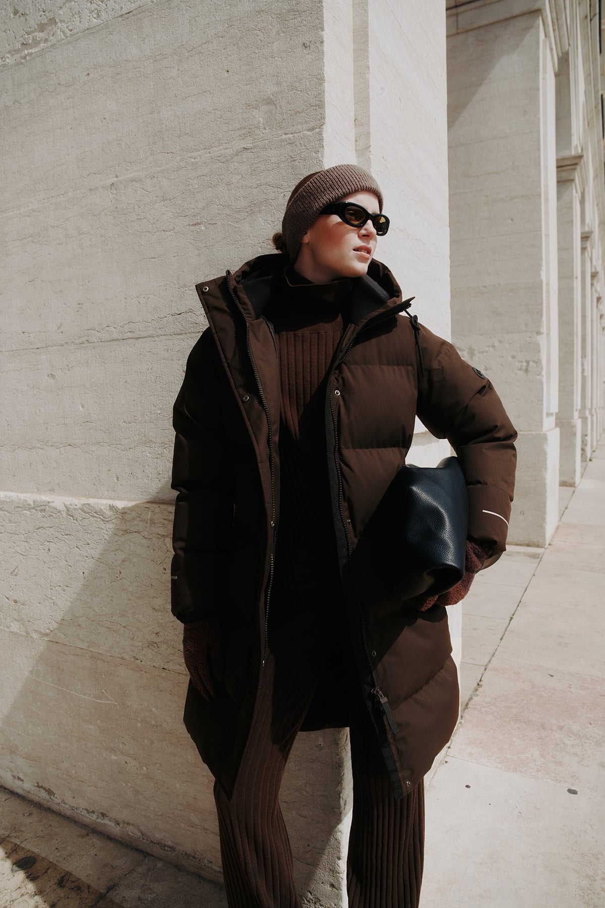 Twentyfour Mode Aria Parkas D Mørk Brun