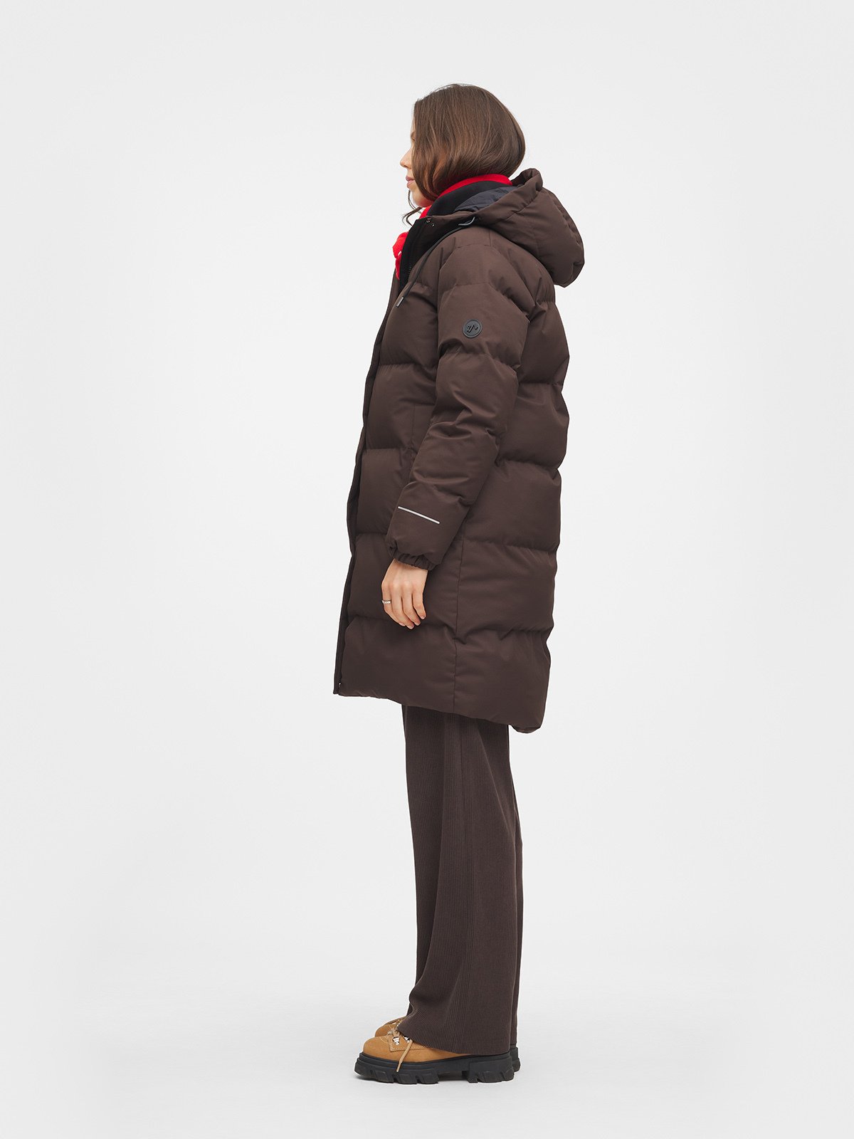 Twentyfour Mode Aria Parkas D Mørk Brun