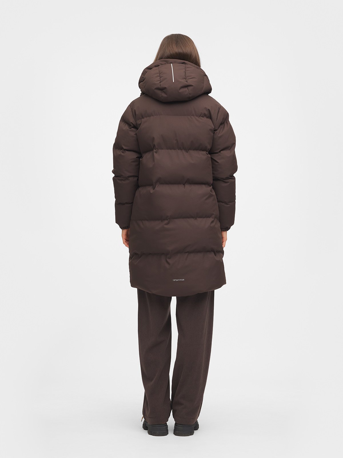 Twentyfour Mode Aria Parkas D Mørk Brun