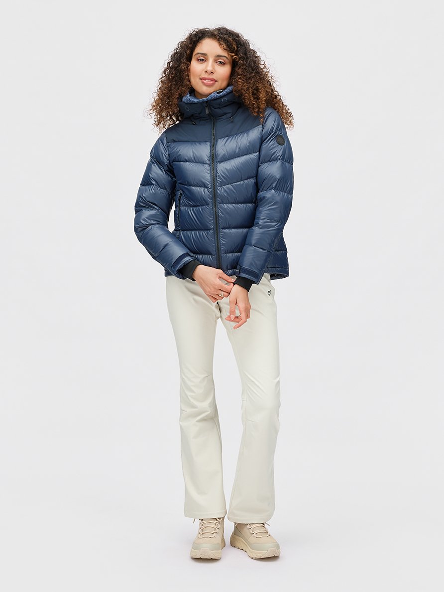 Twentyfour Aurora Warm Dunjakke D Marine