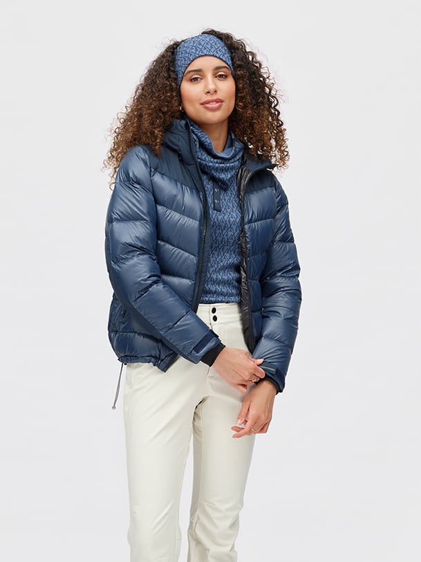 Twentyfour Aurora Warm Dunjakke D Marine