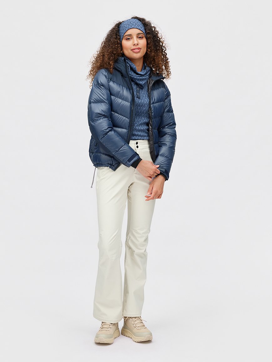 Twentyfour Aurora Warm Dunjakke D Marine