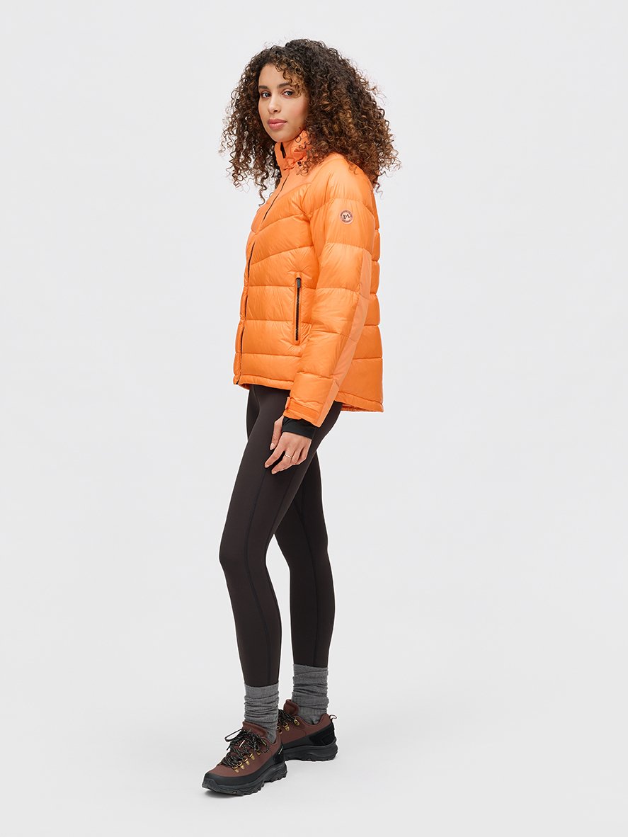 Twentyfour Aurora Warm Dunjakke D Orange