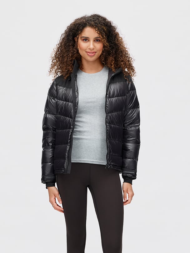 Twentyfour Aurora Warm Dunjakke D Sort