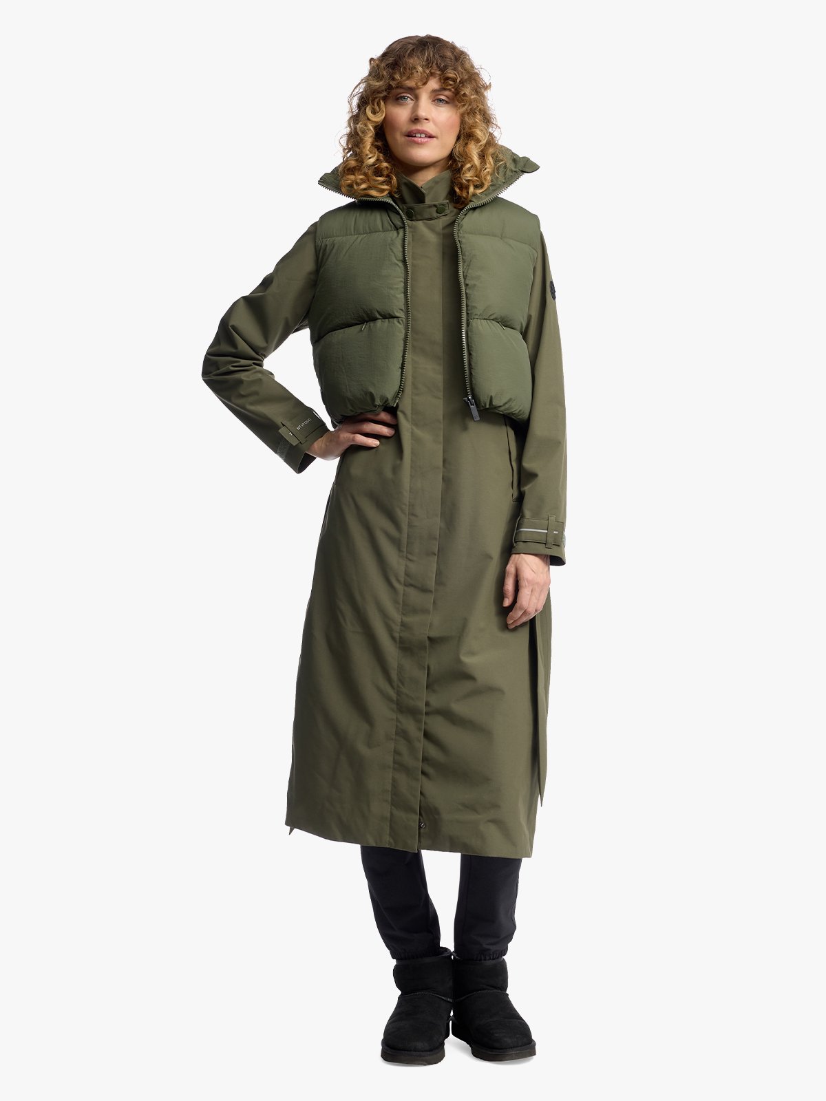 Twentyfour Mode Ava Puffy Vest D Furu