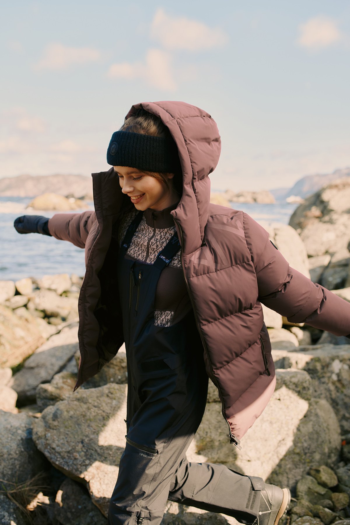 Twentyfour Aurora Arctic Puffer D Kakao