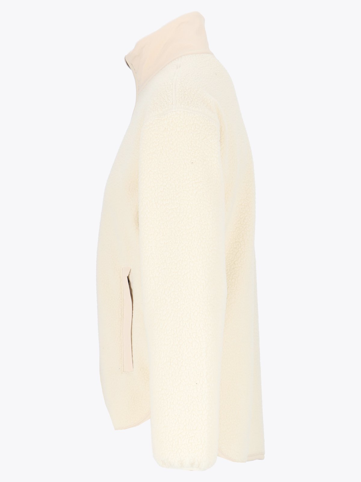 Twentyfour Aurora Pile Jakke D Gråhvit