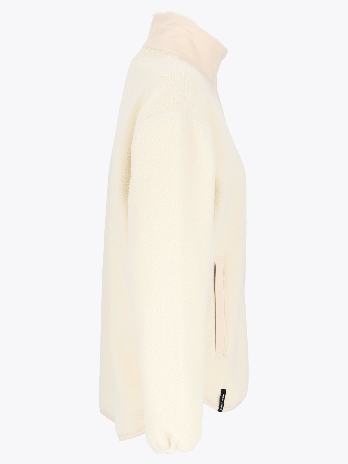 Twentyfour Aurora Pile Jakke D Gråhvit