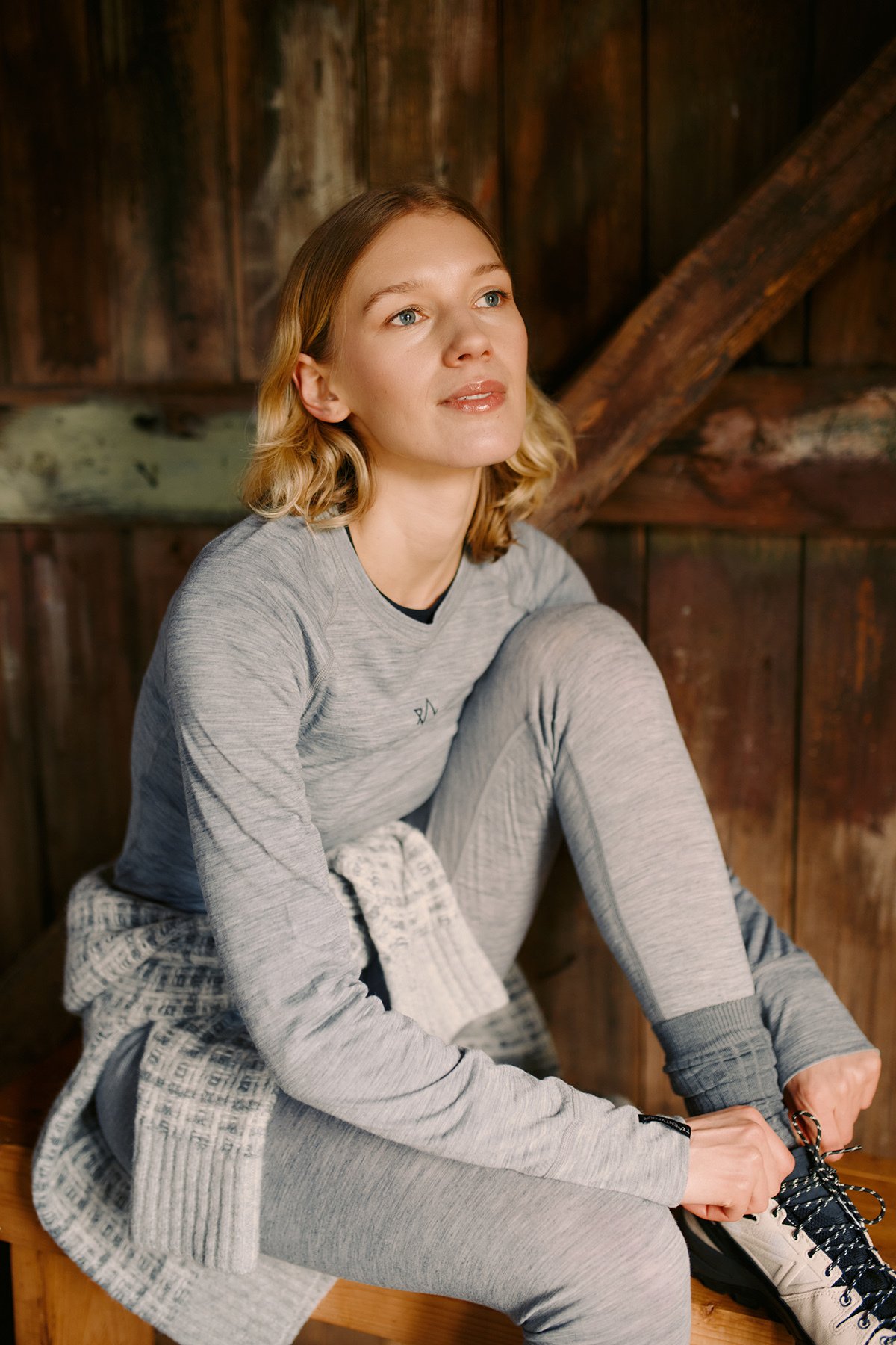 Twentyfour Aurora Ullsett D Gråmelert