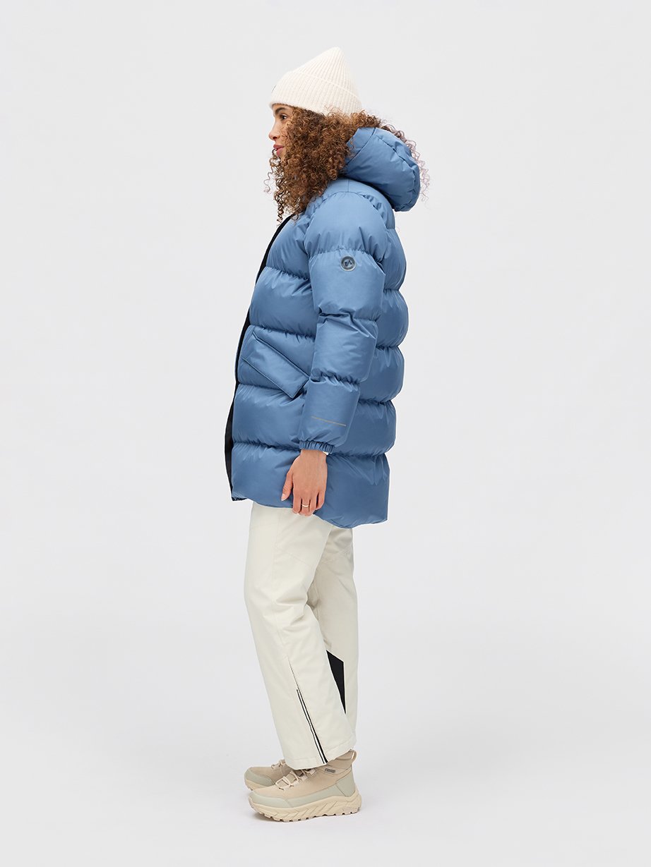 Twentyfour Aurora Expedition Parka D Gråblå