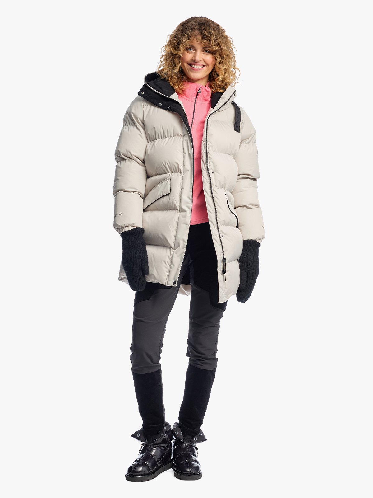 Twentyfour Aurora Expedition Parka D Varm Grå